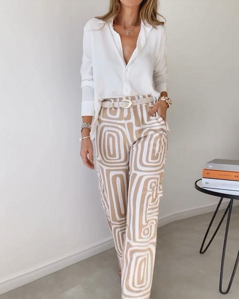 CANDELA - BLOUSE EN BROEK SET