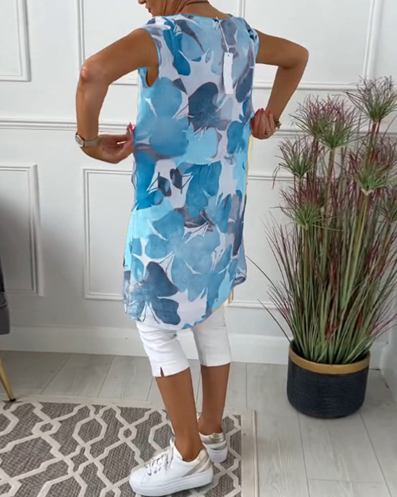 KLARISSA I LANGE BLOEMENBLUSE