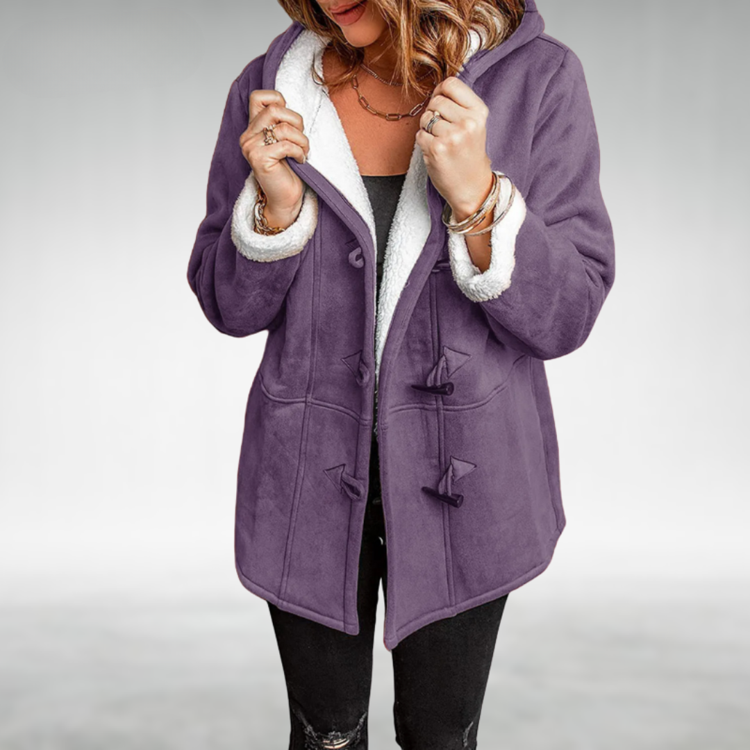 Amanda – Warme jas met fleecevoering
