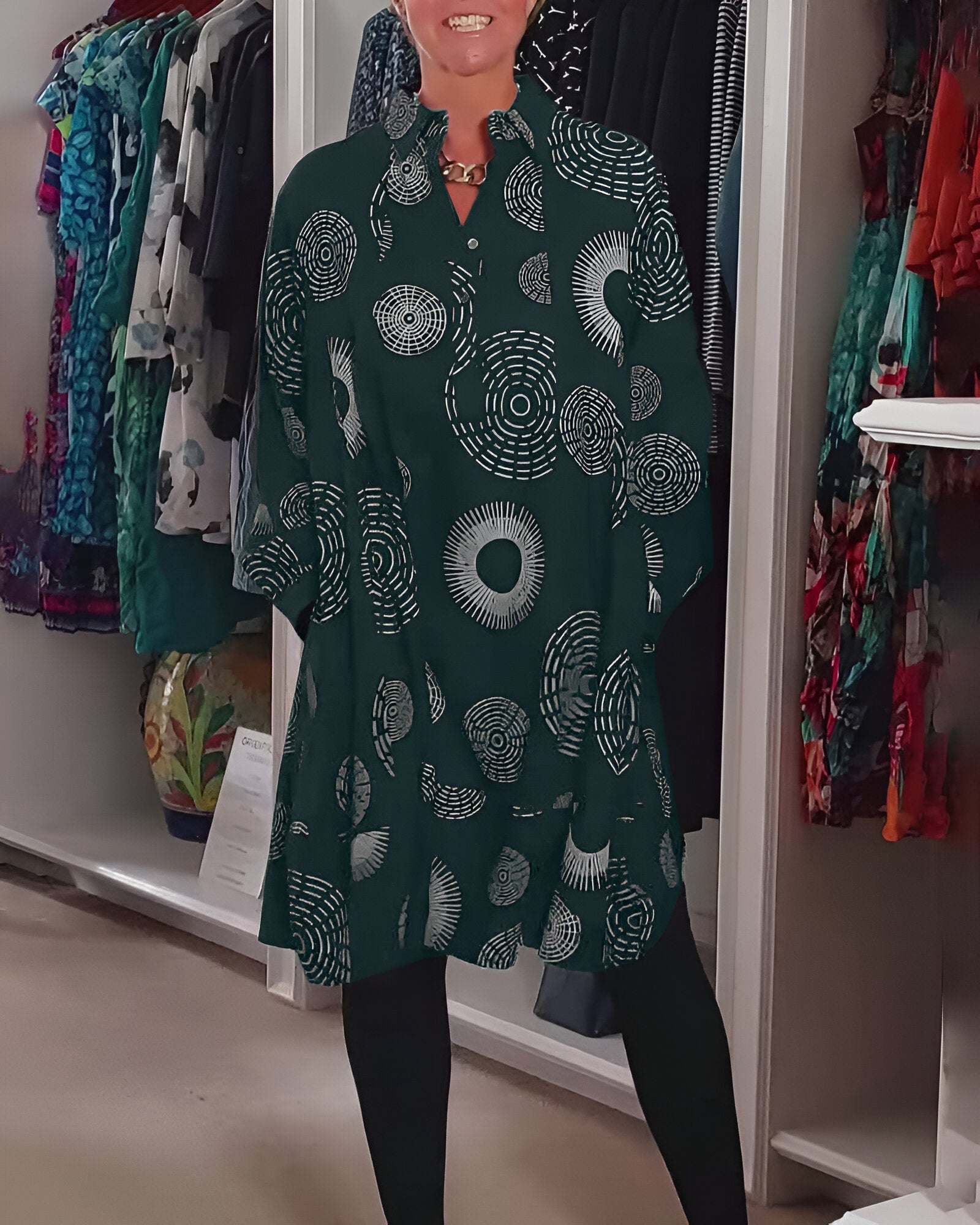 Lina – Elegante jurk in viscose