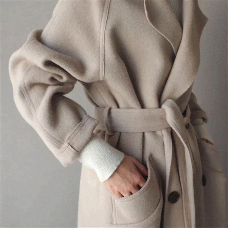 Elowen - Elegante lange jas