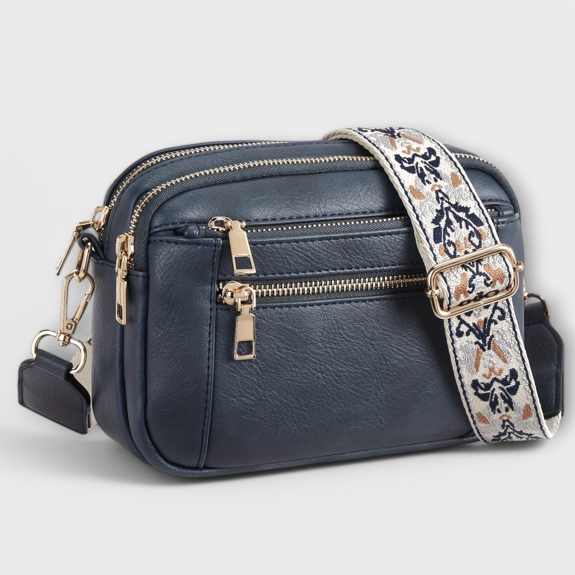 Lora. - Crossbody Tas van vegan leer