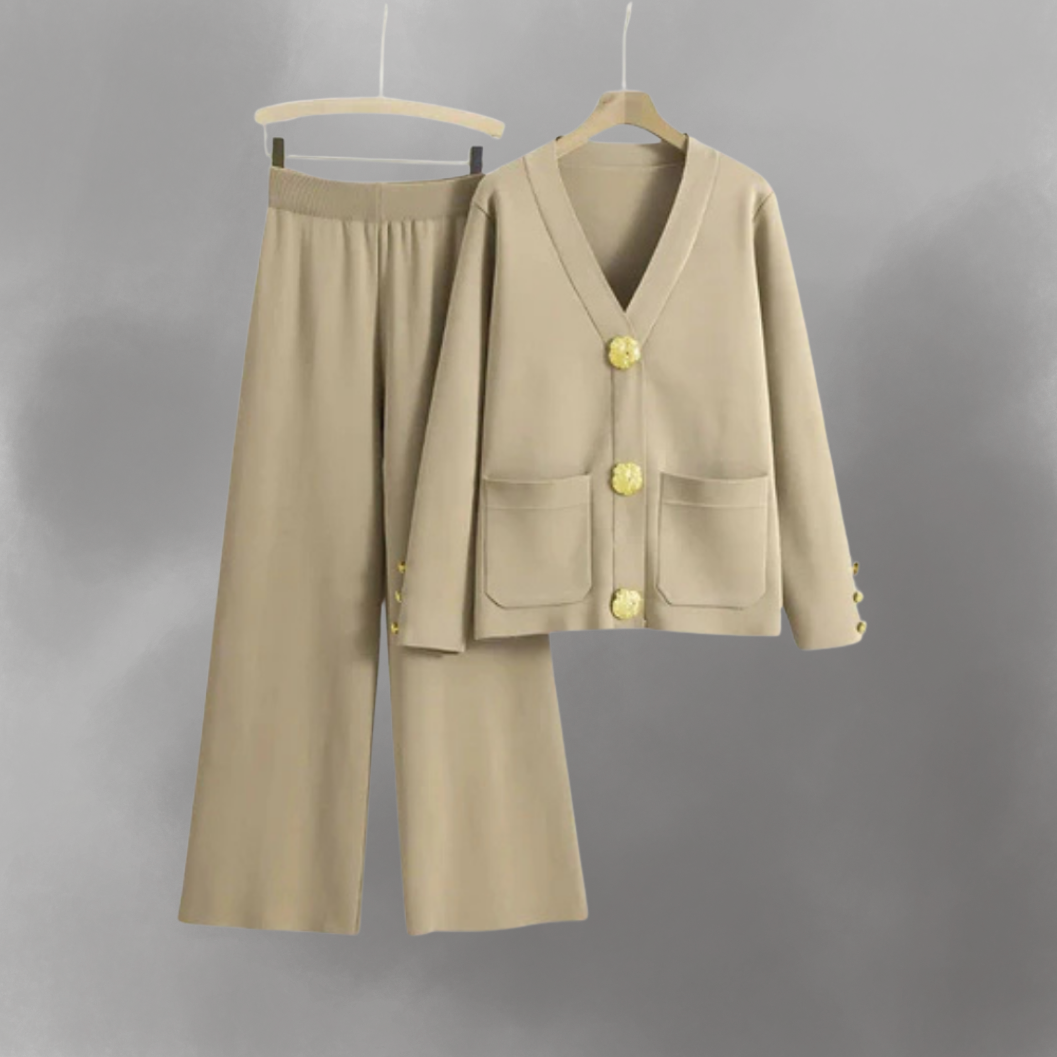 CELESTE - Luxe gebreide set