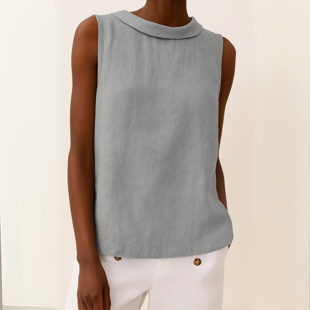 DAJA I MOUWLOZE LINENBLUSE