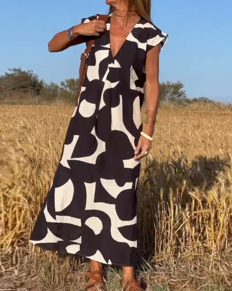 SITA - Jurk met print