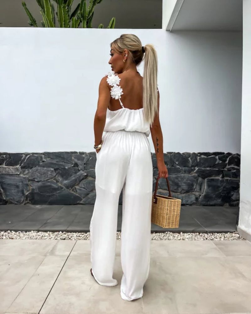 BARENI - BOHO SET MET BLOEMMOTIEVEN