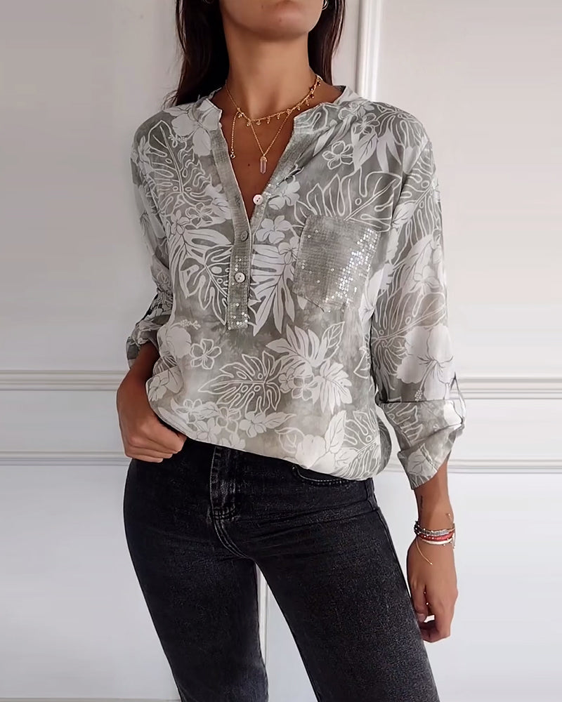 Sorella – Bloemenprint Blouse