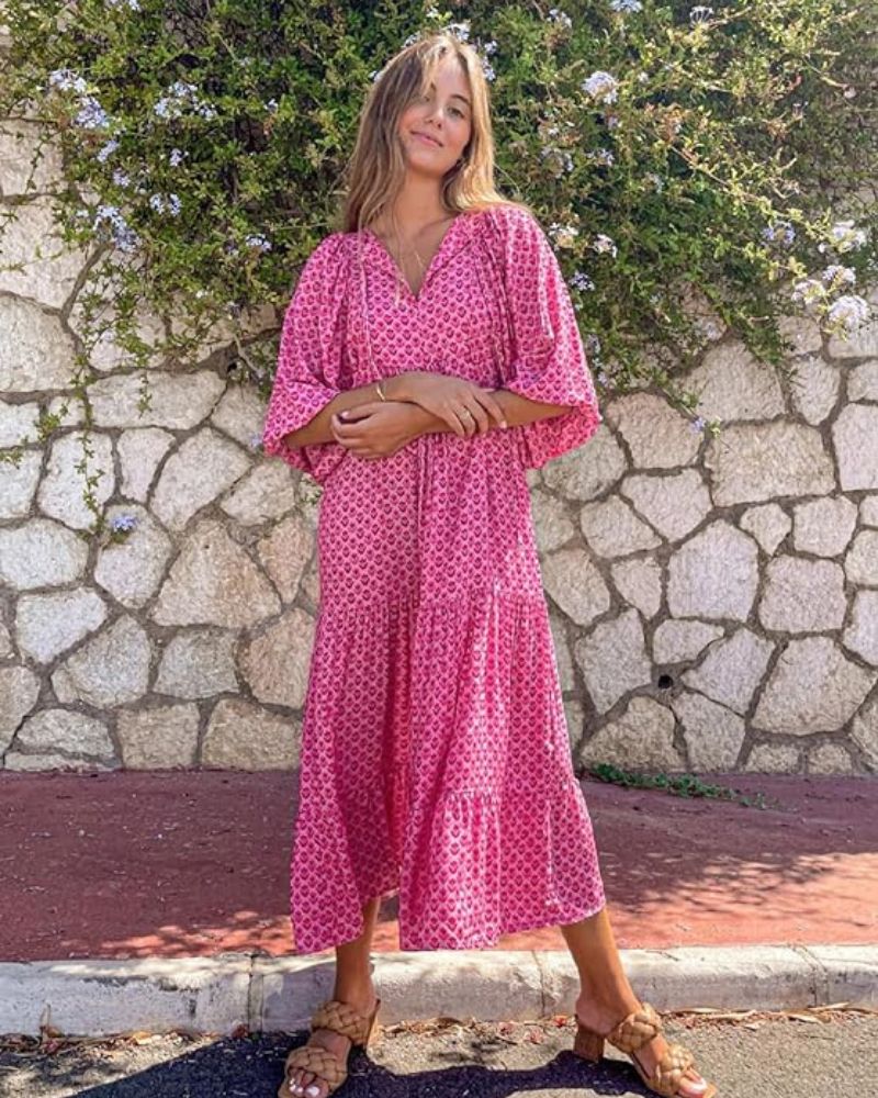 SANDY - COMFORTABEL EN TRENDY LANG JURK