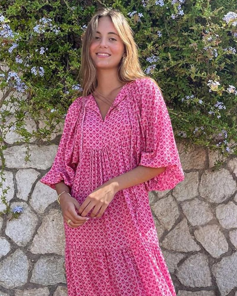 SANDY - COMFORTABEL EN TRENDY LANG JURK