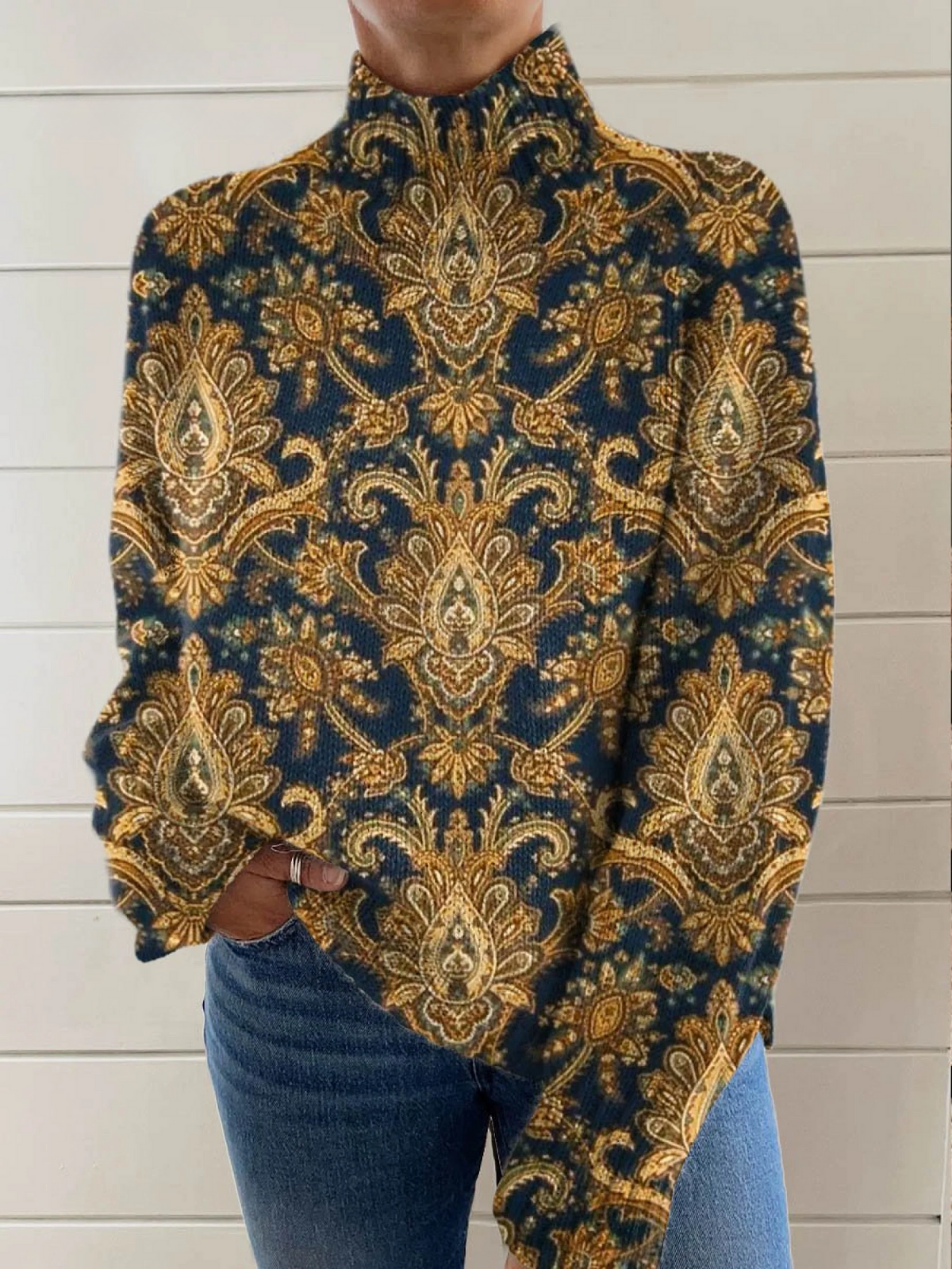 Enellea | Kvinnors Vintage Underbar Blomsterkonst