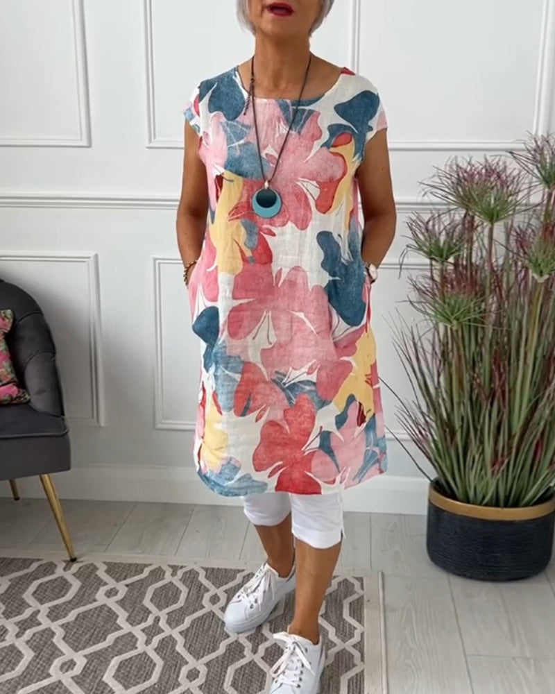 KLARISSA I LANGE BLOEMENBLUSE
