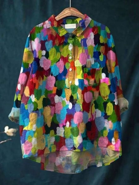 SERAPHINA I RETRO-BLOEMENBLUSE