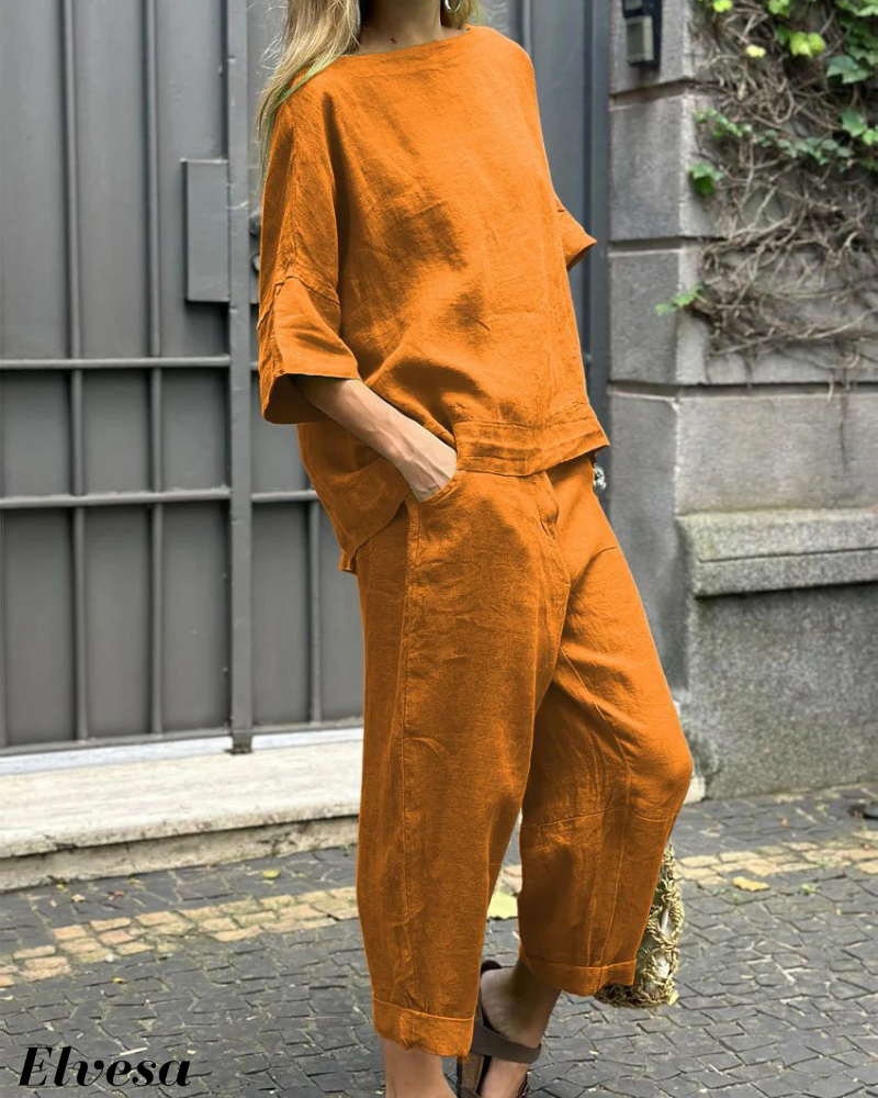 AMERY - Stijlvolle Moderne Tweedelige Set