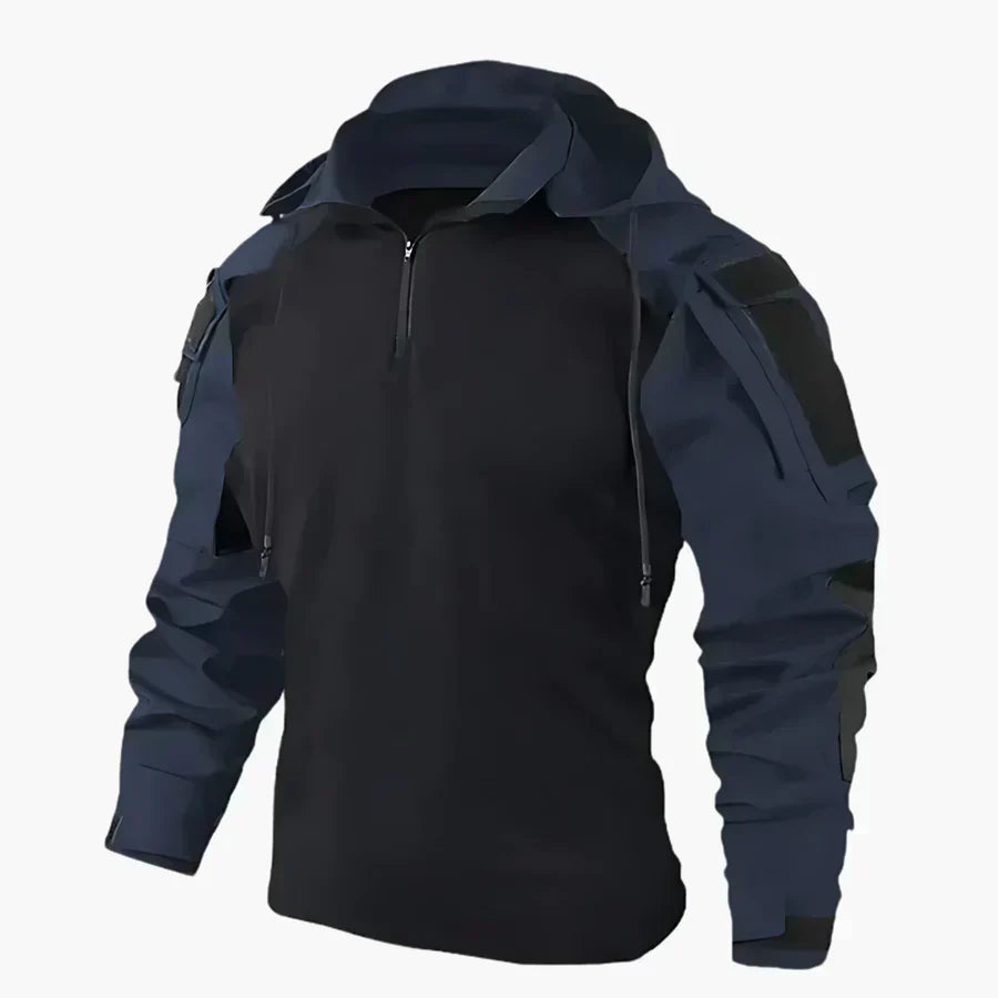 Adriel – Tactical hoodie in katoenmix