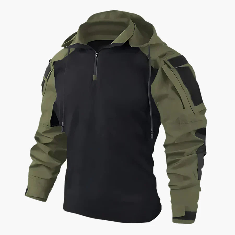 Adriel – Tactical hoodie in katoenmix