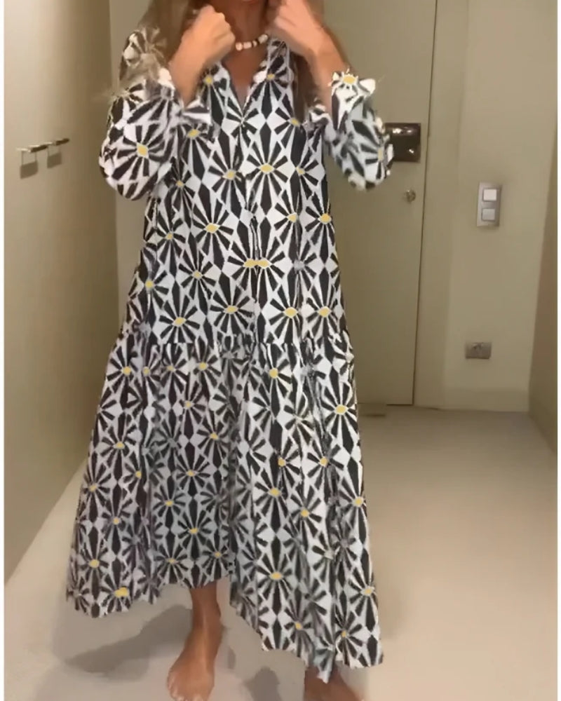 MILLANA - Elegante boho jurk