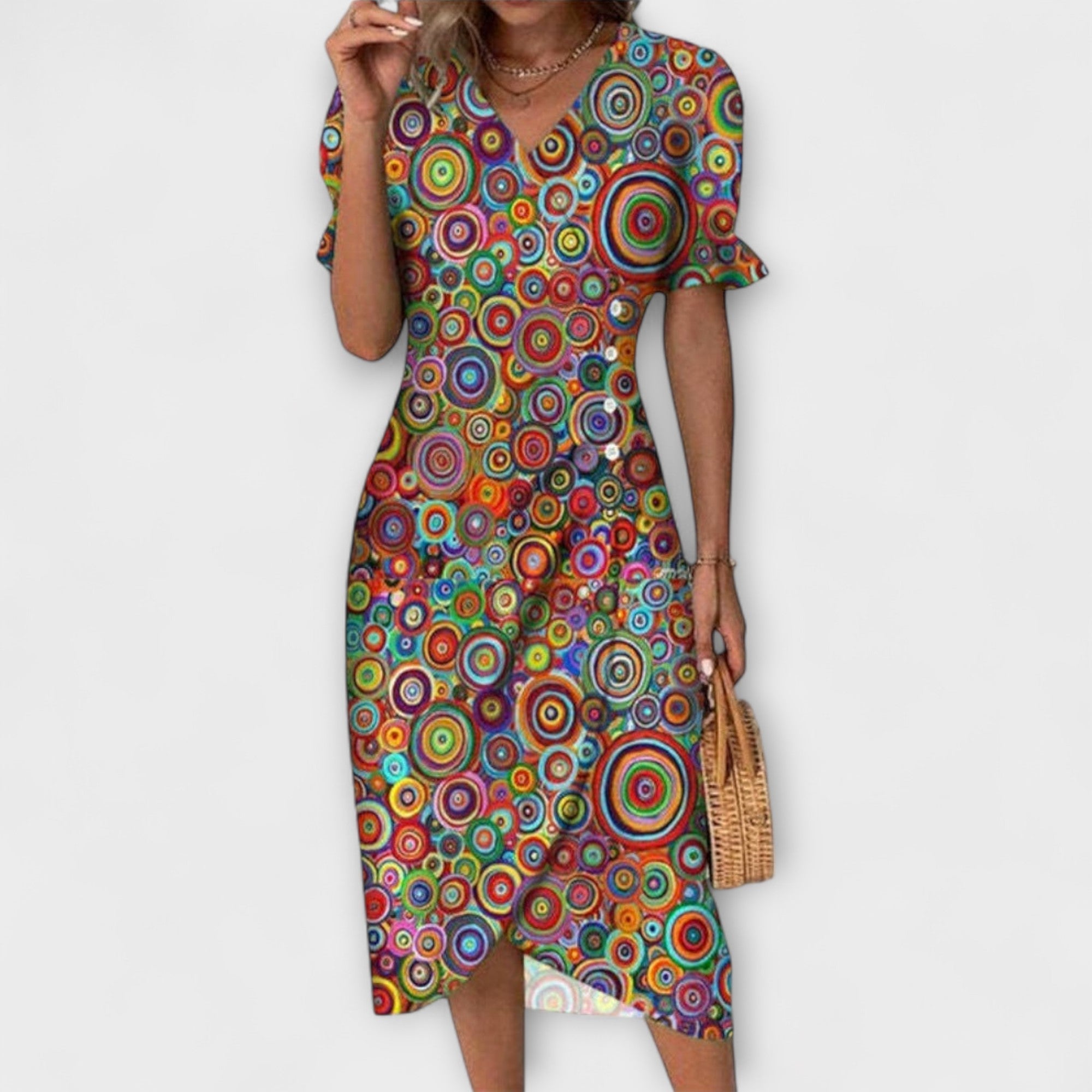 Leda - Elegante & Comfortabele Zomerjurk