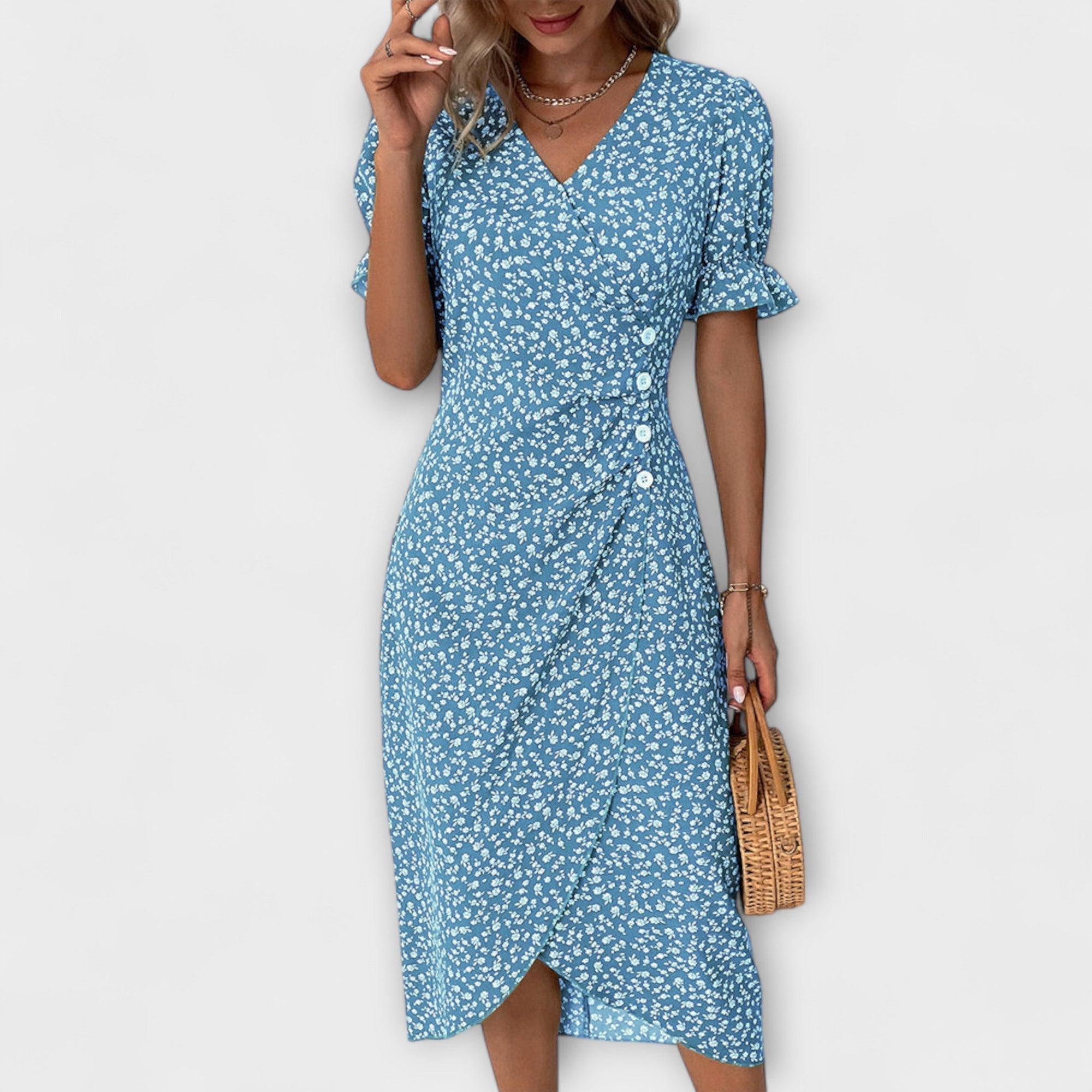 Leda - Elegante & Comfortabele Zomerjurk
