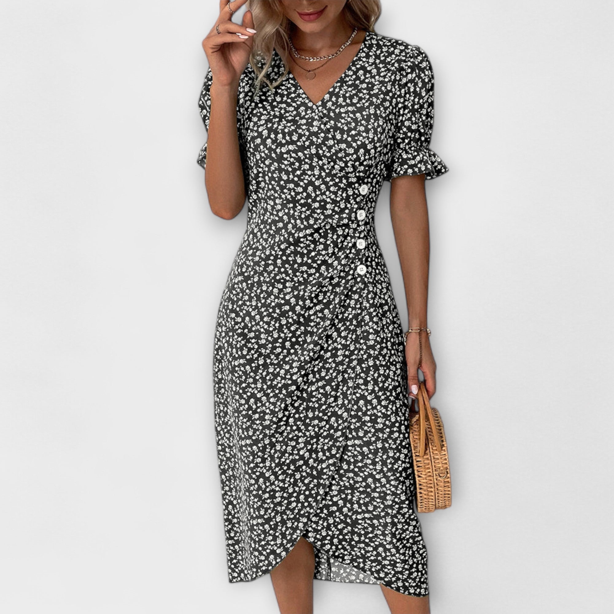 Leda - Elegante & Comfortabele Zomerjurk