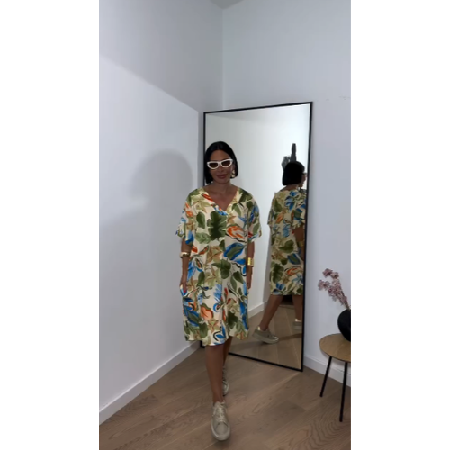 Mila™ - Elegante Bloemenjurk