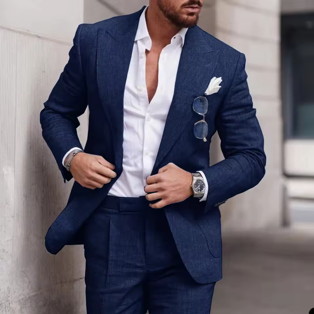 Michael™ | Elegante herenoutfit (Jasje + Broek)