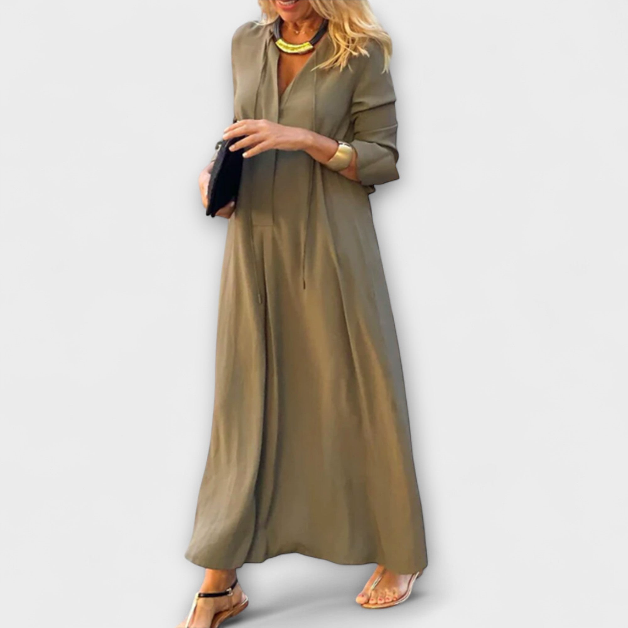 Hannalore - Comfortabele Maxikleid