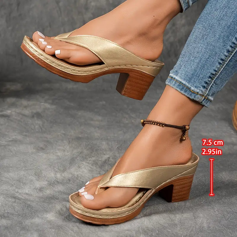 ASCEND™ Orthopedische Slippers met Hak