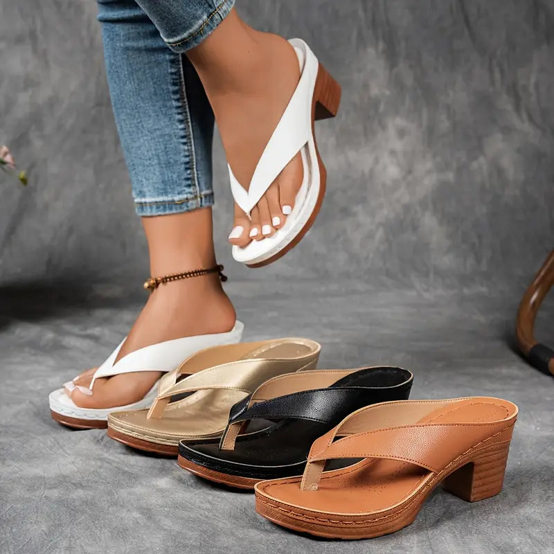 ASCEND™ Orthopedische Slippers met Hak