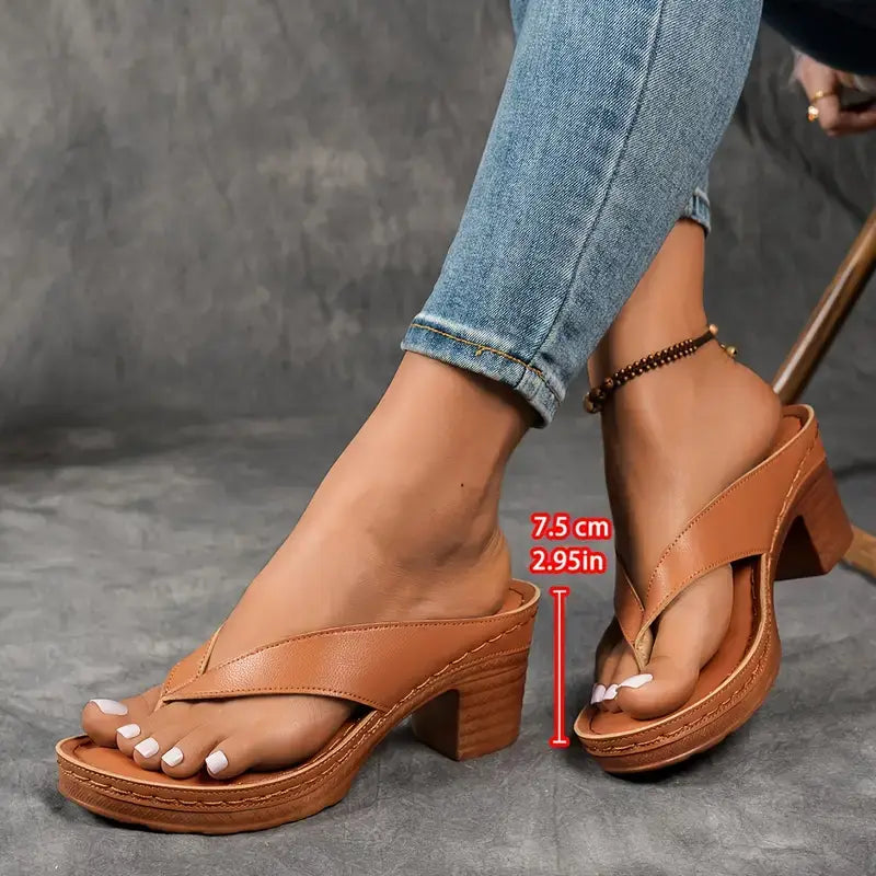 ASCEND™ Orthopedische Slippers met Hak