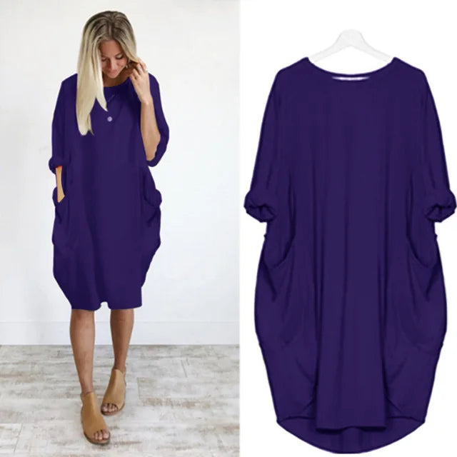 Noemi™ | Comfortabele loszittende jurk