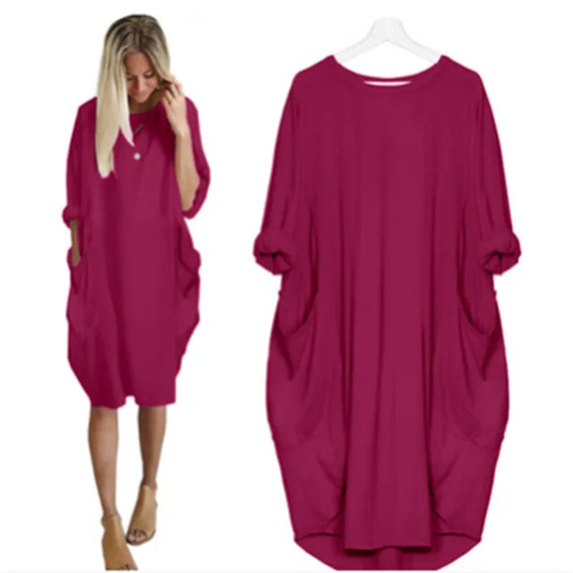 Noemi™ | Comfortabele loszittende jurk