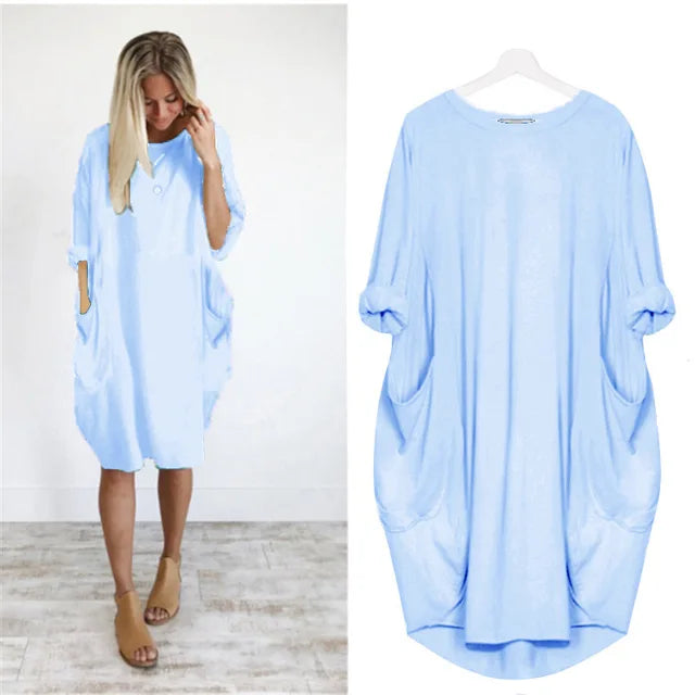 Noemi™ | Comfortabele loszittende jurk