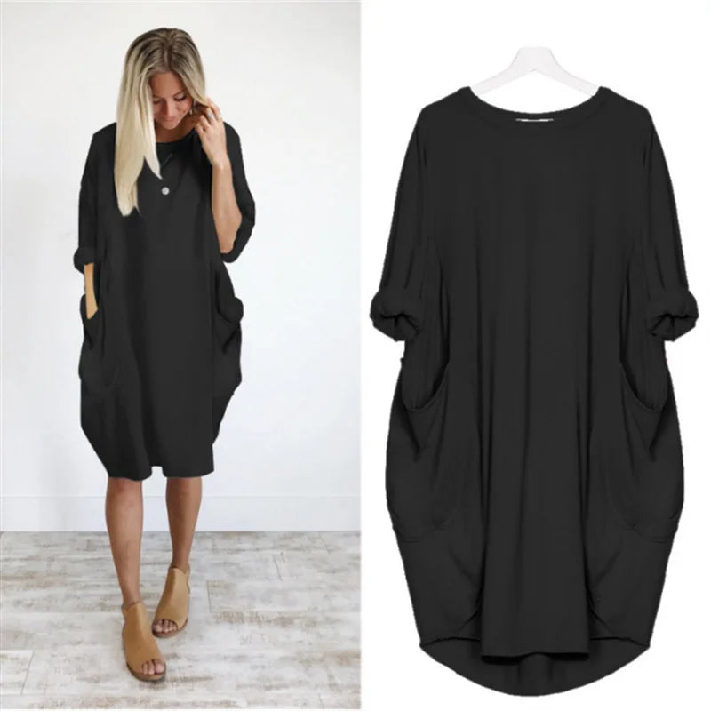 Noemi™ | Comfortabele loszittende jurk