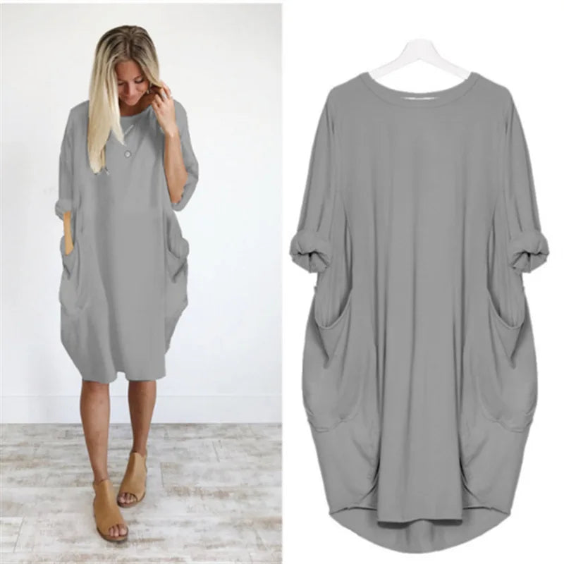 Noemi™ | Comfortabele loszittende jurk