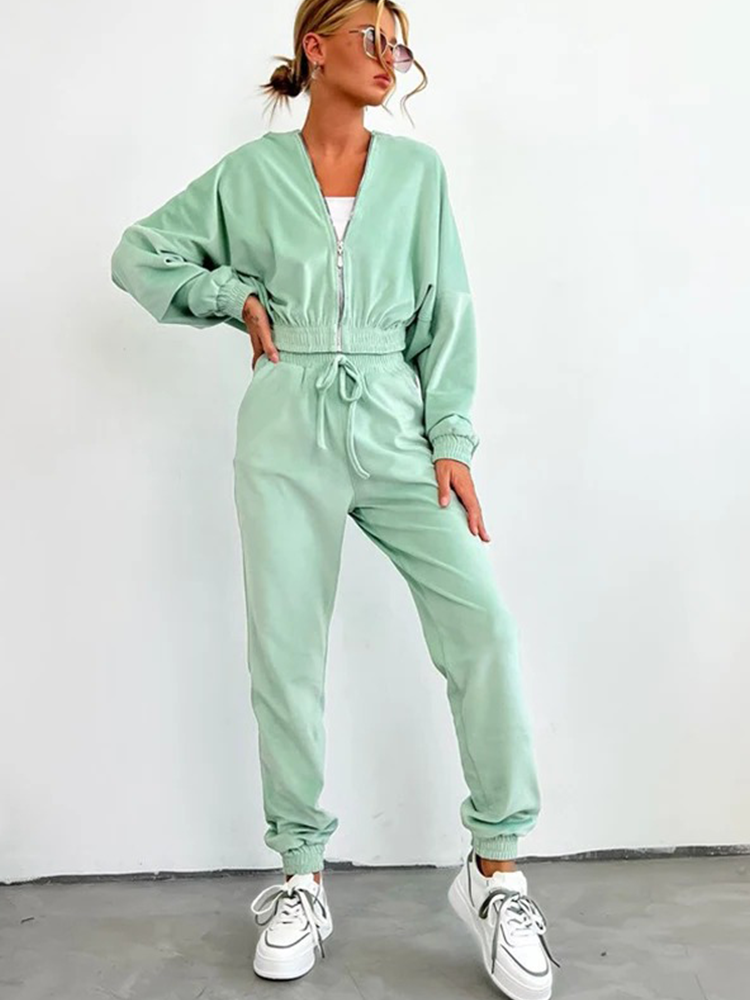 Zaya | Luxe Zip-hoodie Set
