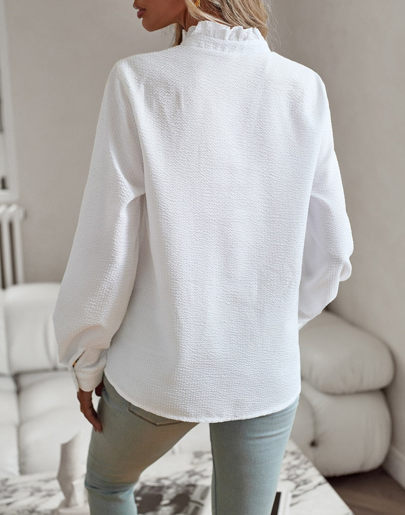 Susan™ | Elegante Polo Blouse