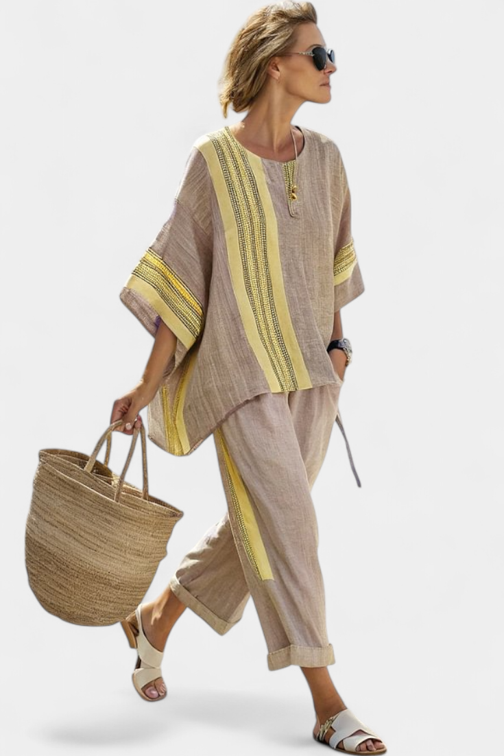 Noa – Tweedelige Set met Boho-accenten