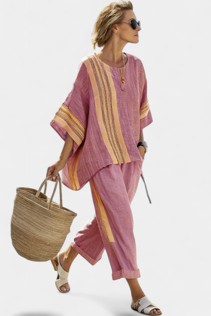 Noa – Tweedelige Set met Boho-accenten