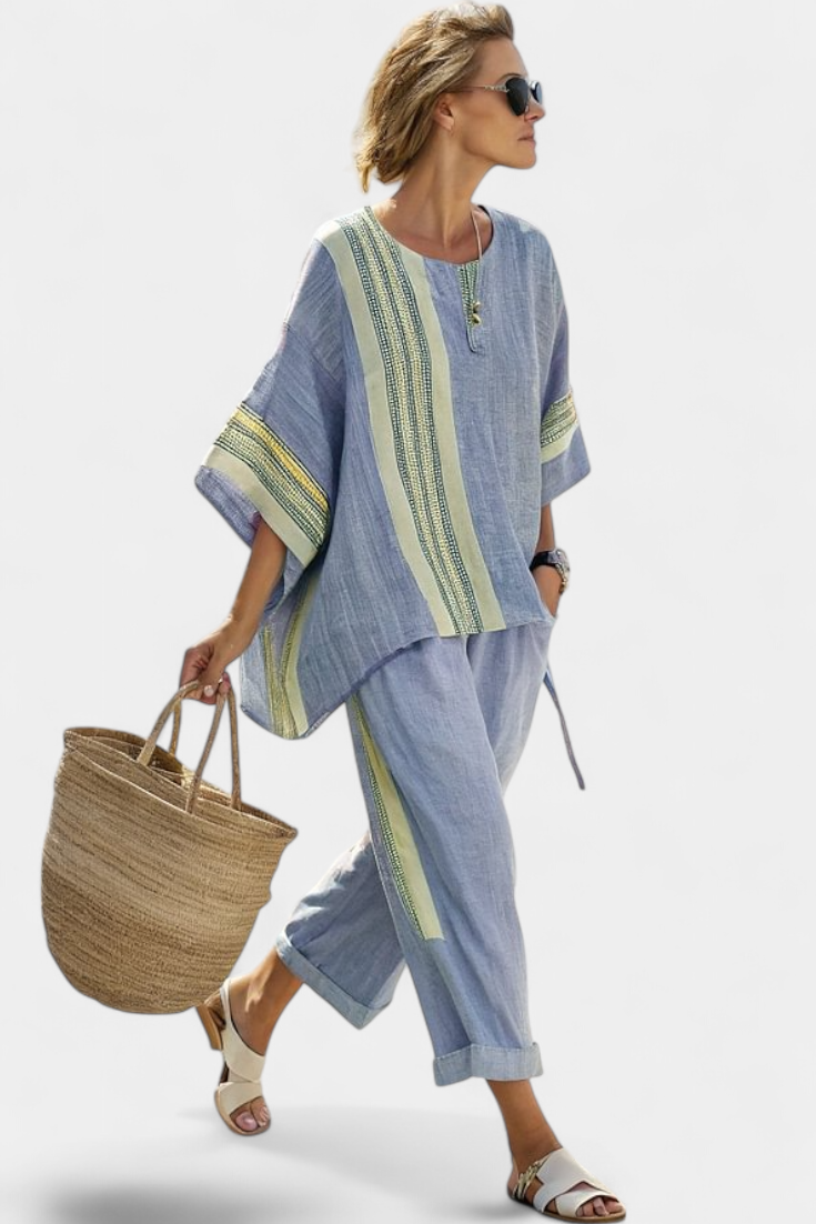 Noa – Tweedelige Set met Boho-accenten