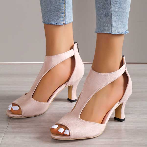 Seyla - Comfortabele Orthopedische Hak Sandalen