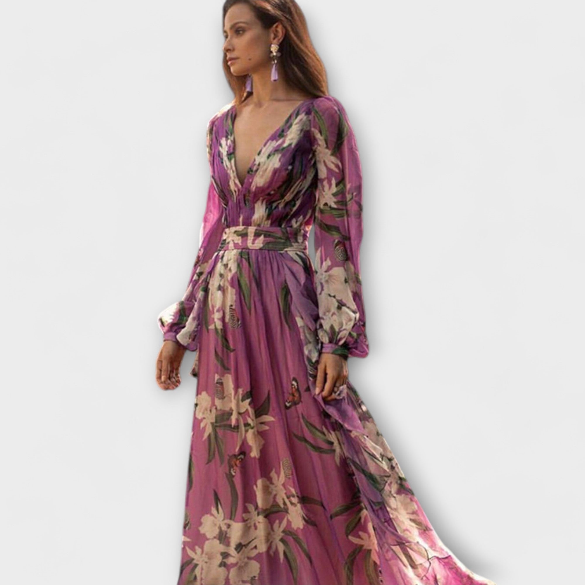 Hoogwaardig elegant Maxikleed