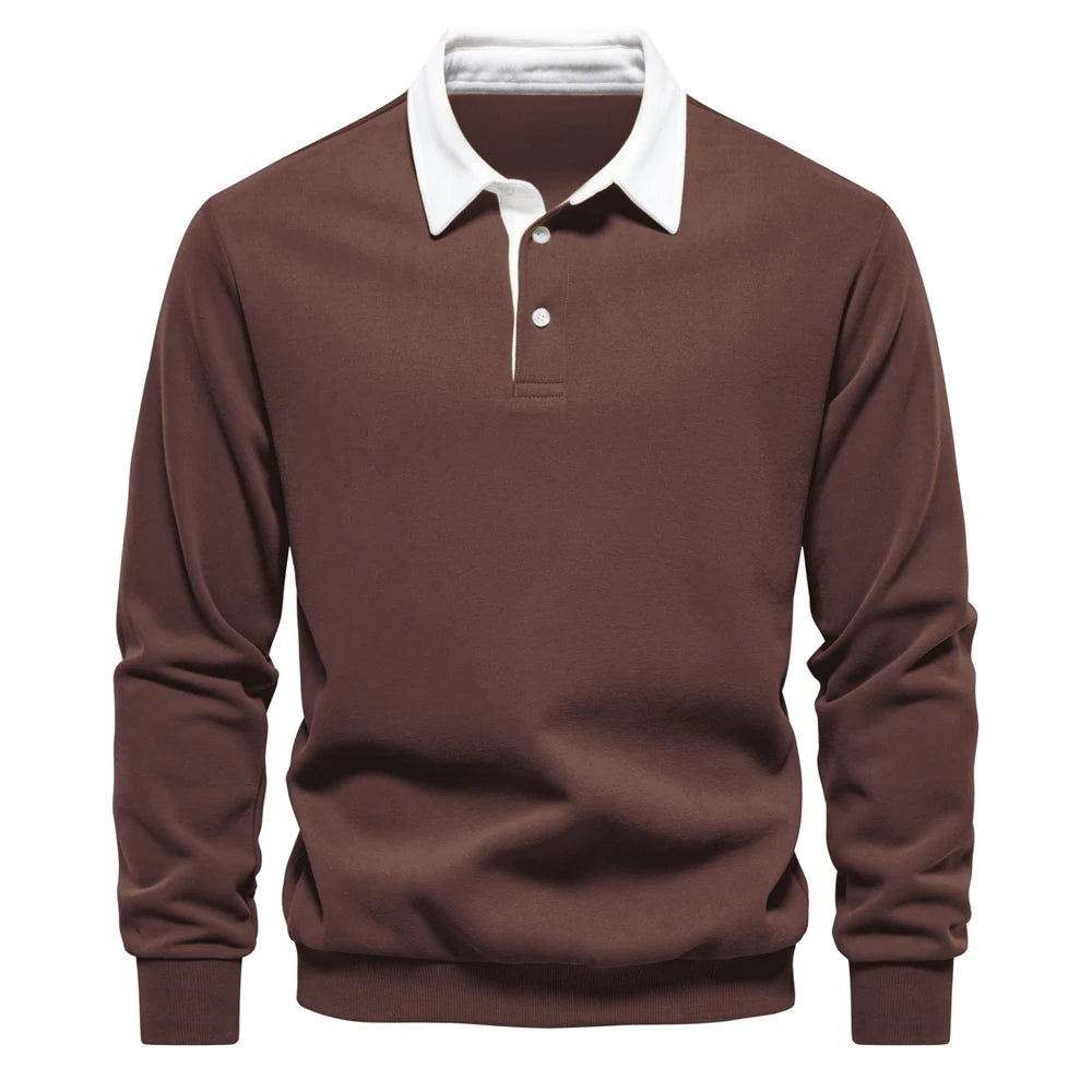 Jorge™ Herenpolo met lange mouwen