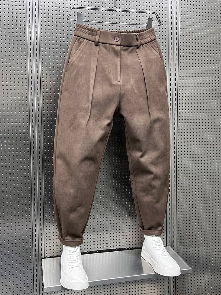 Mathieu - Elegante gevlekte broek