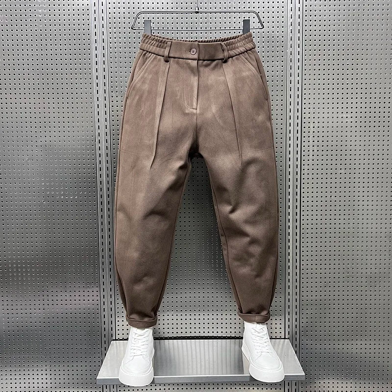 Mathieu - Elegante gevlekte broek