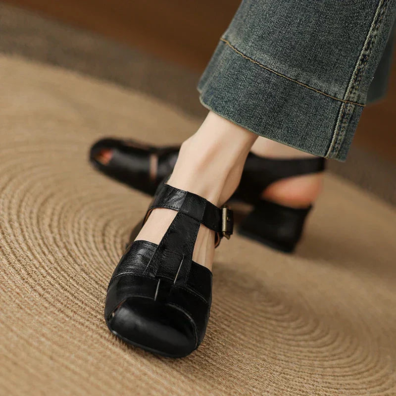Coralia Chunky Mary Janes