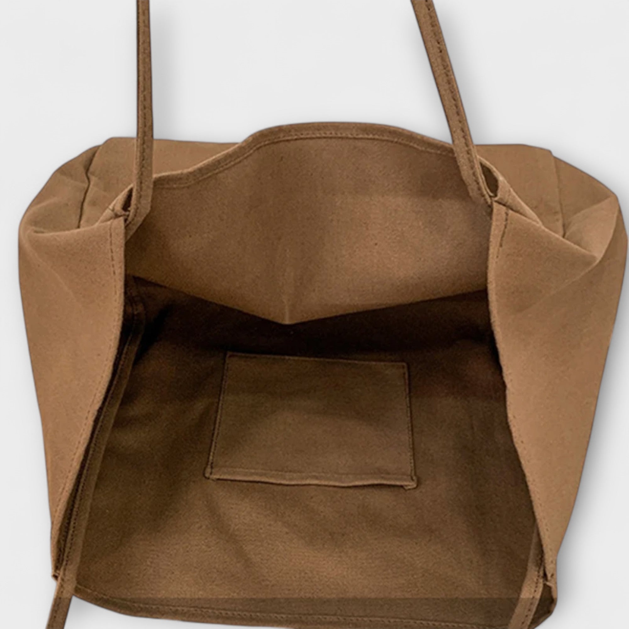 Hoogwaardige grote canvas shopper tas