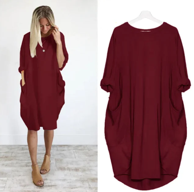 Noemi™ | Comfortabele loszittende jurk