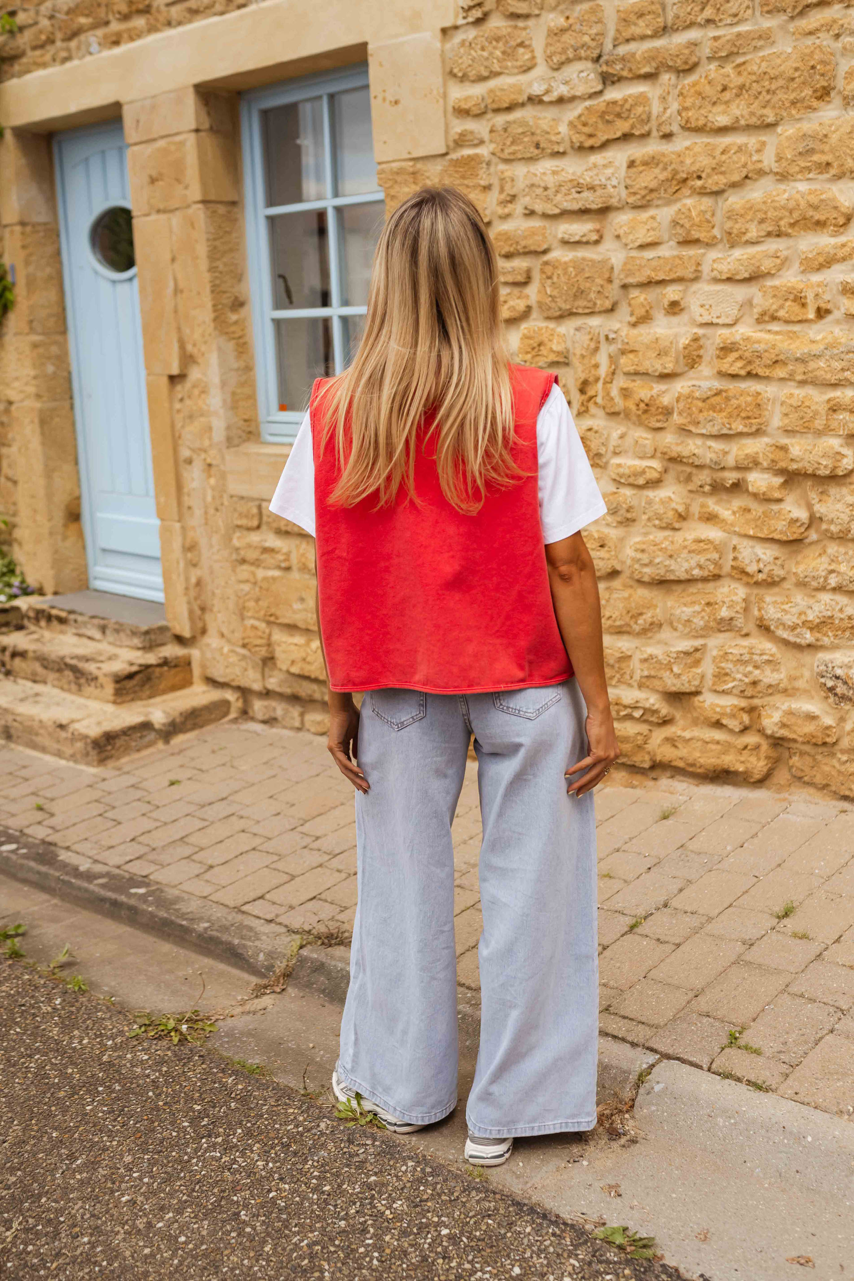 Elyzia™ | Zomergilet van gestructureerde stof