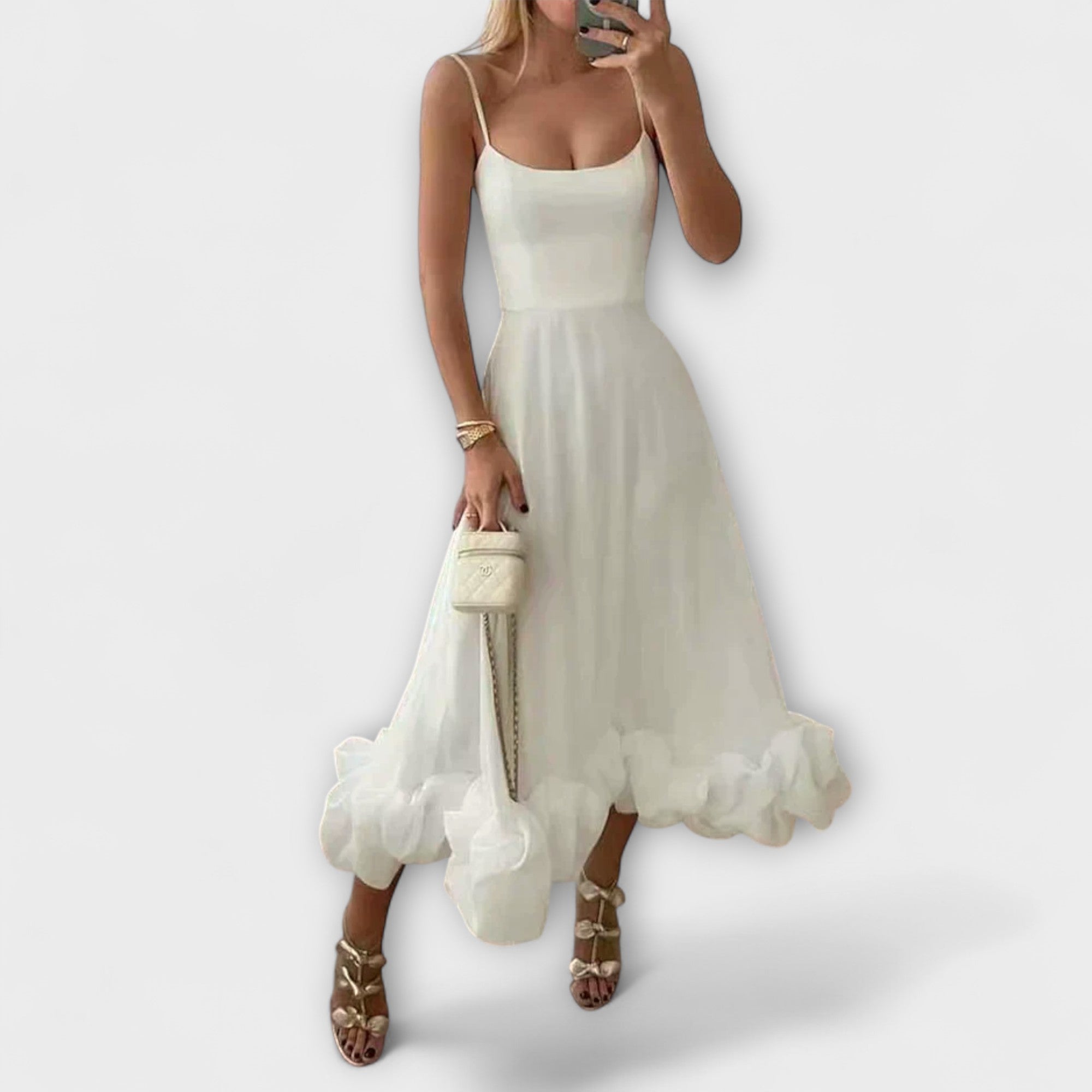 Lily - Feestelijke Midikleid