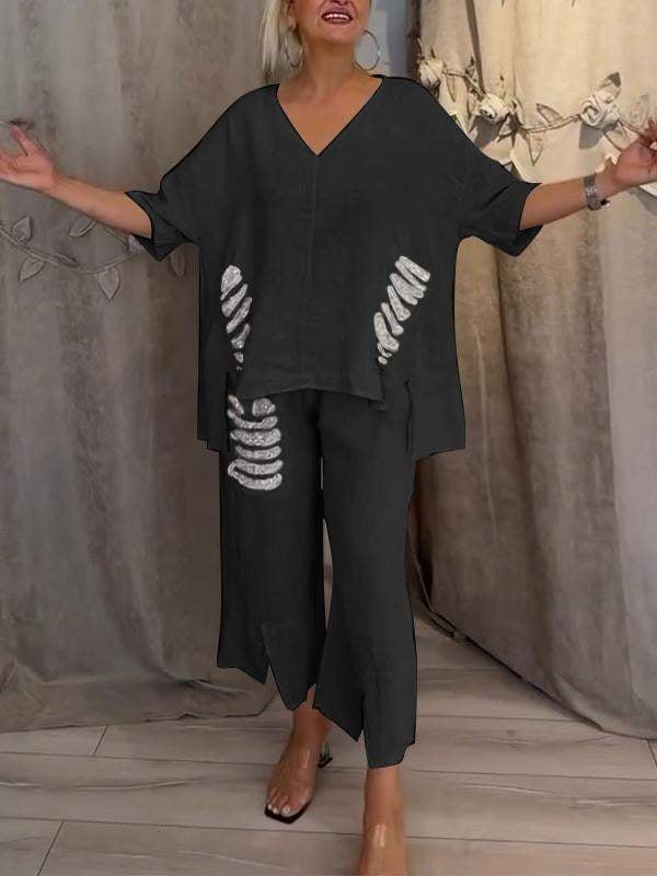 Demi™ Set – Luchtige Tweedelige Zomerset met Unieke Details